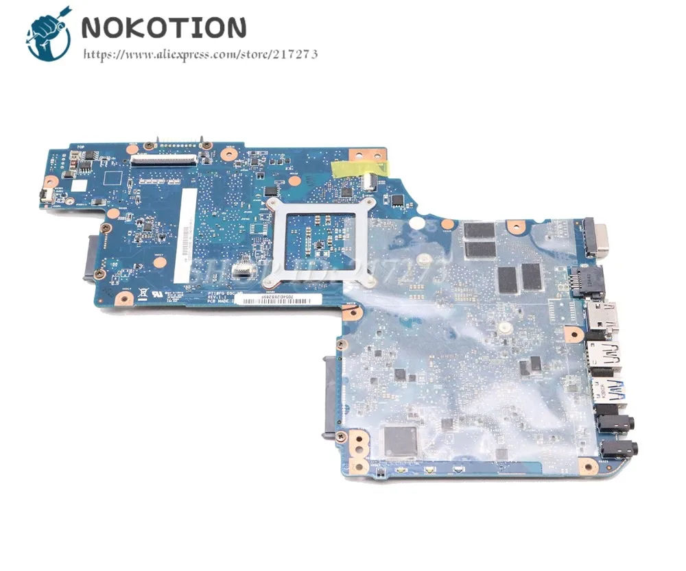 NOKOTION материнская плата для ноутбука Toshiba Satellite C50 C55 основная плата 15,6 ''GT710M DDR3 HM76 H000061960 PT10FG комплектующие фотоаппарата SONY DSC MB H000062020