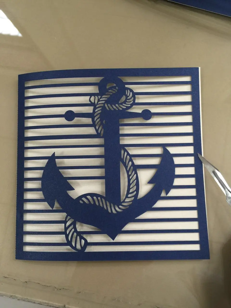 12 шт./партия Бесплатная доставка Якорь Дизайн морская тема навигация мореходство