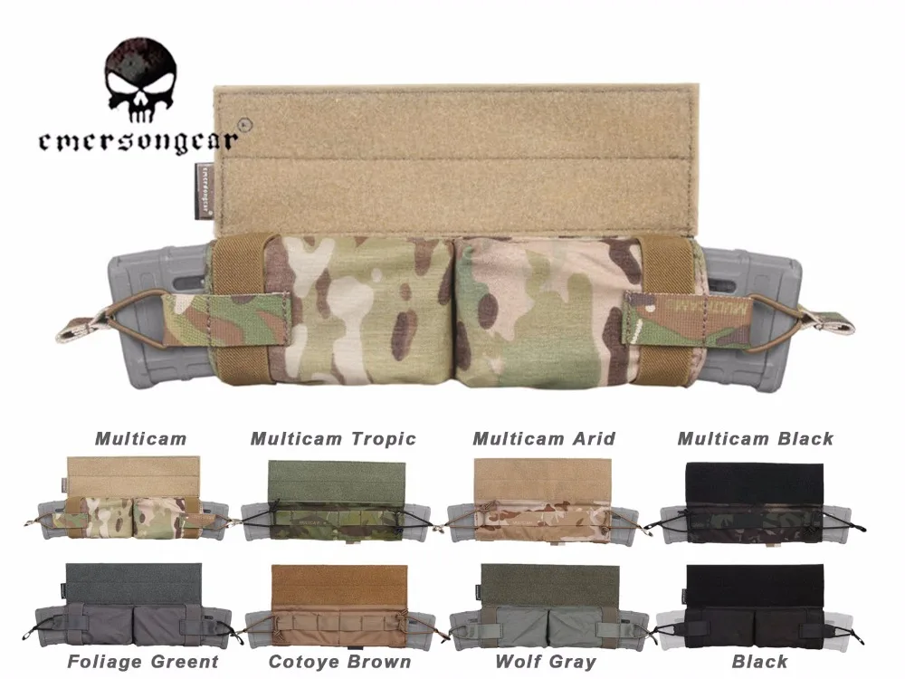 Сумка для магазина Emersongear Side Pull сумка Боевая Molle M4 EM9044|magazine pouch m4|pouch m4molle tactical mag |