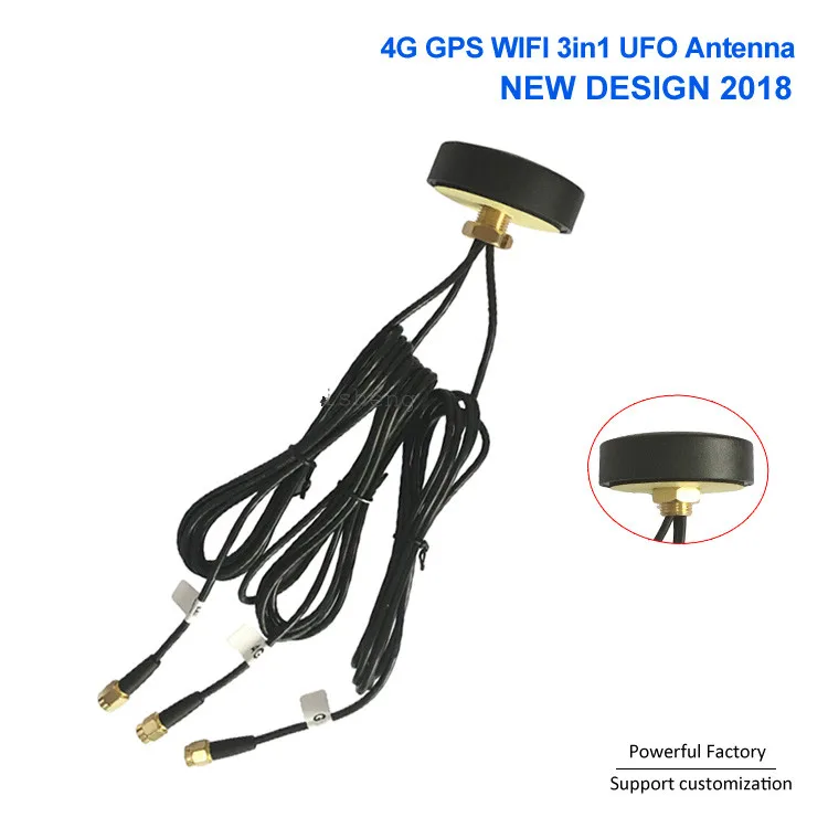 Новая антенна оптом винтовое крепление 3 в 1 комбинированная GPS LTE/4G wifi Mimo с SMA шт. |