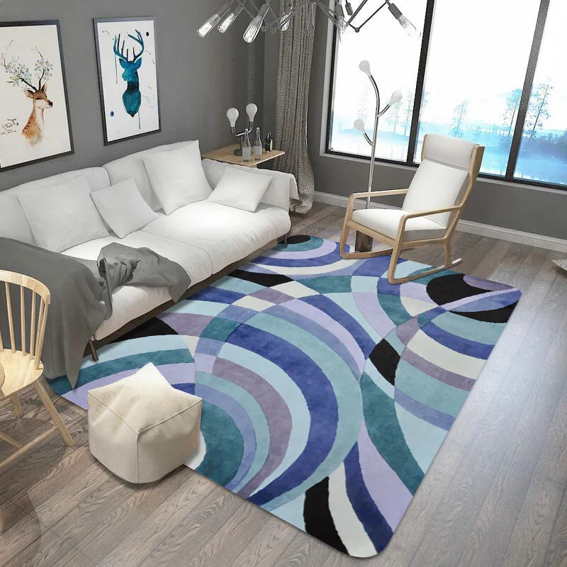 

Современные ковровые покрытия в скандинавском стиле для гостиной, домашний декор, ковер для спальни, дивана, журнального столика, мягкий ко...