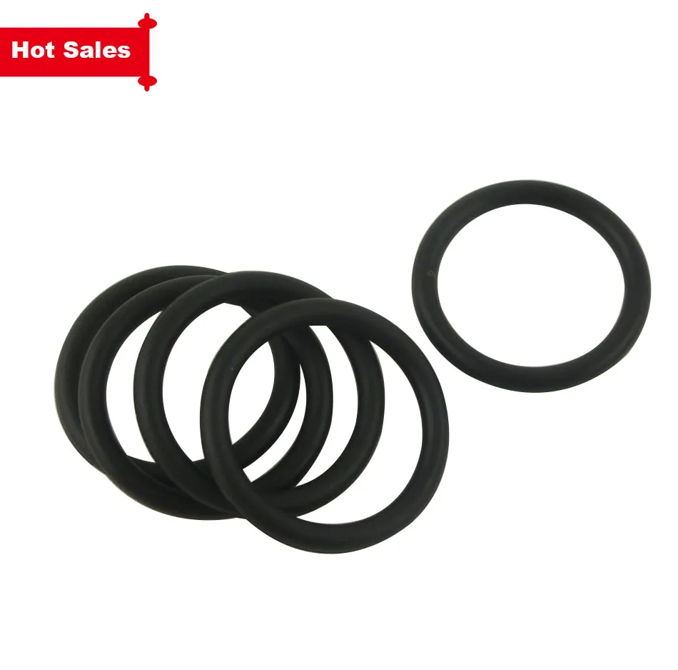 

100pcs NBR O Ring Seals Gasket 1mm Thickness Oil Resistance O-ring Seal 70SHA Black Rubber O Type Sealing Rings Grommet