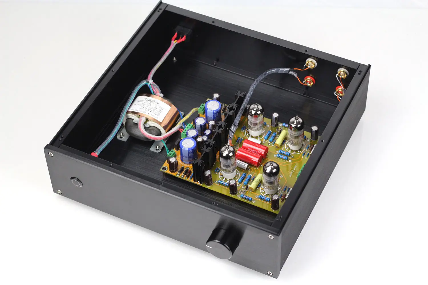 ZEROZONE Hifi 12AX7 труба стерео усилитель база на conrad johnson CL preamp L8 24|Усилители мощности| |