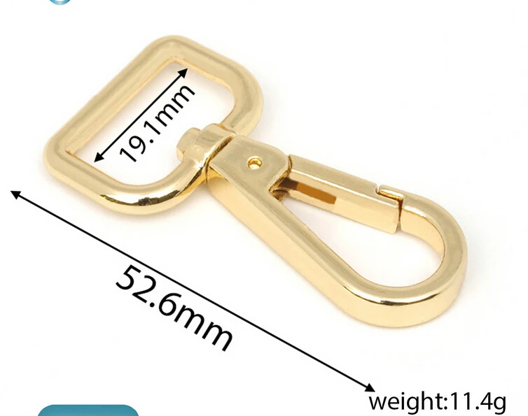 

3/4inch gun trigger snap, bag hardware accessories, handbag hook swivel clasp Dog clip Hook Metal Clip Buckle, Swivel clasp