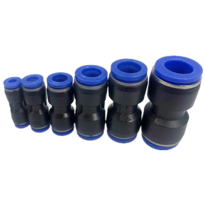 5Pcs PU 4 6 8 10 12 14 MM Straight Push in Fitting Pneumatic to Connect Air Quick Fitting|Пневматические компоненты| |