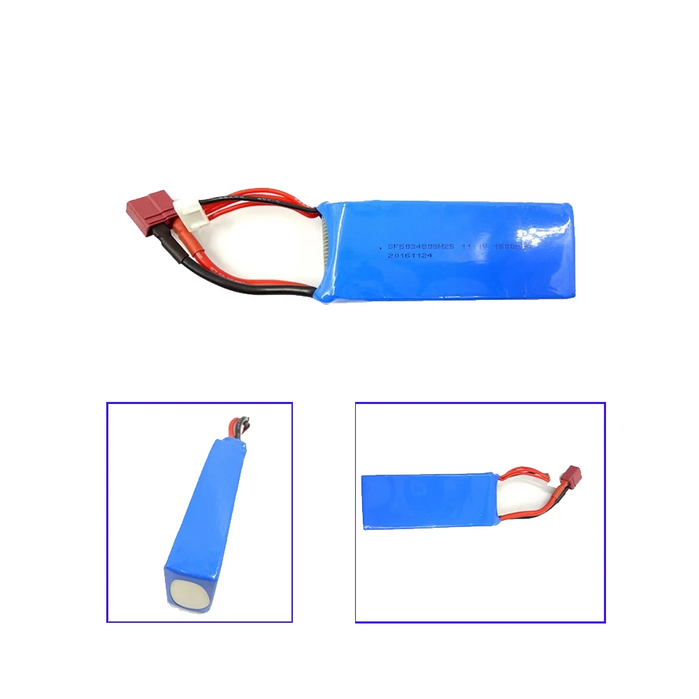 

1pcs 11.1V 1500MAH 25C Lipo Battery For WLtoys V950 RC Models Airplane Helicopter Car Boat Quadcopter