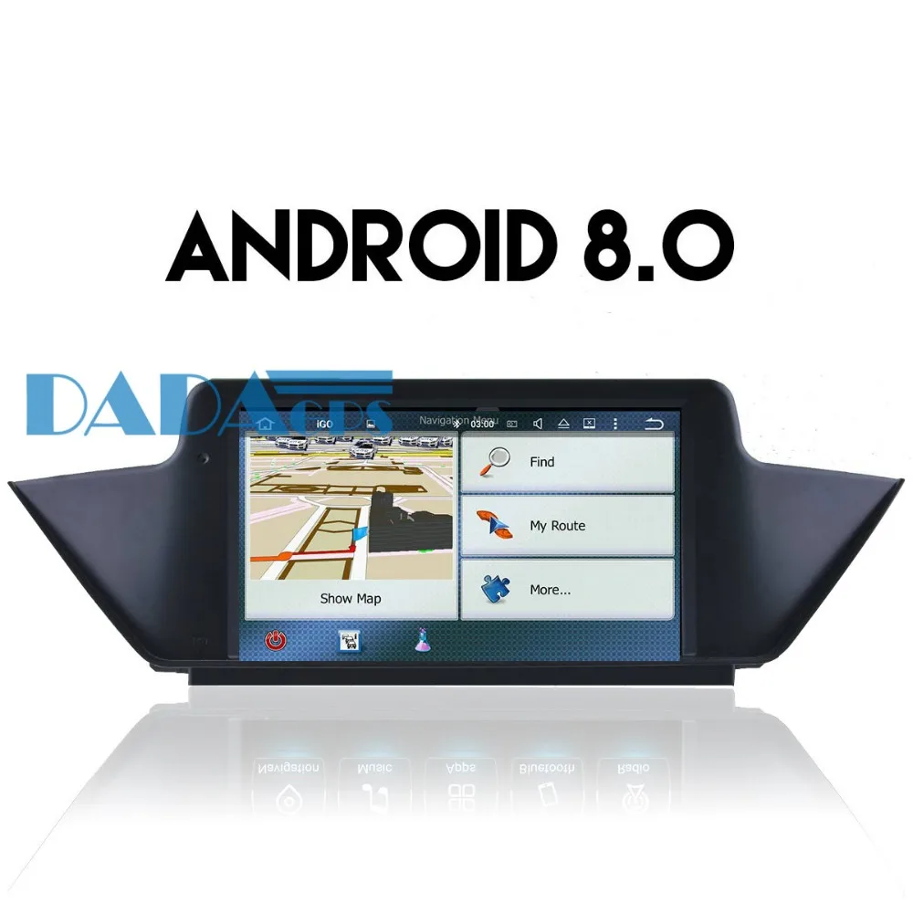 Автомагнитола на Android 8 0 головное устройство стерео GPS навигация для BMW X1 E84 2009 2010