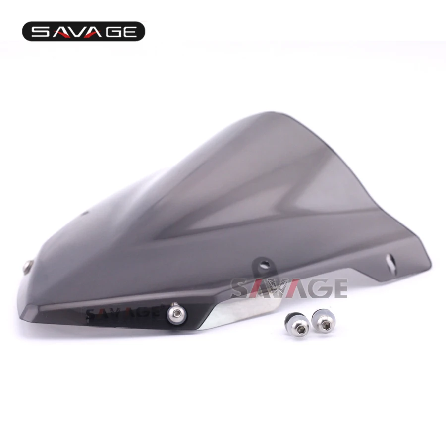 Лобовое стекло Pare brise Smoke Для KAWASAKI Z 125 Z125 2015 2016 2017 2018 аксессуары для мотоциклов