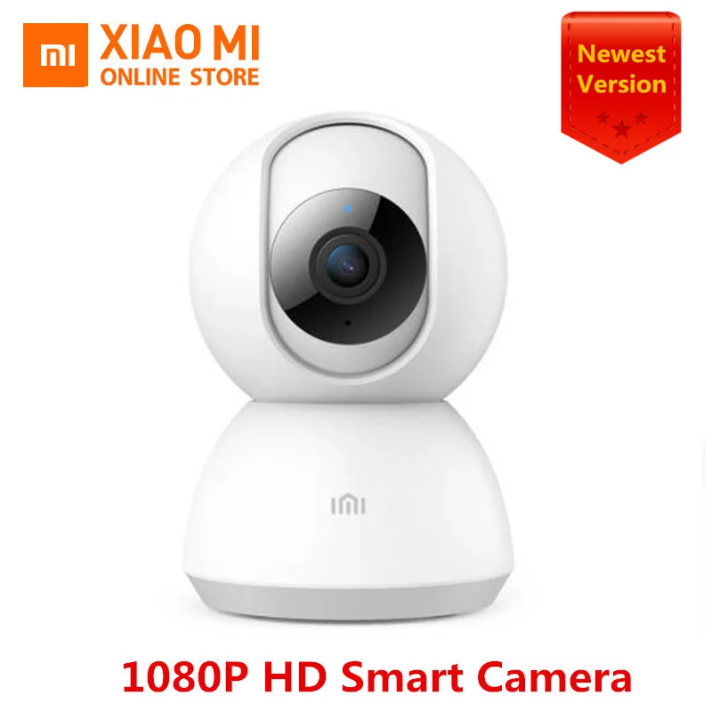 Xiaomi Mijia, умная камера,, 1080 P, HD версия, 360 угол, инфракрасное ночное видение, Двусторонняя голосовая H.265, кодирующая умная камера