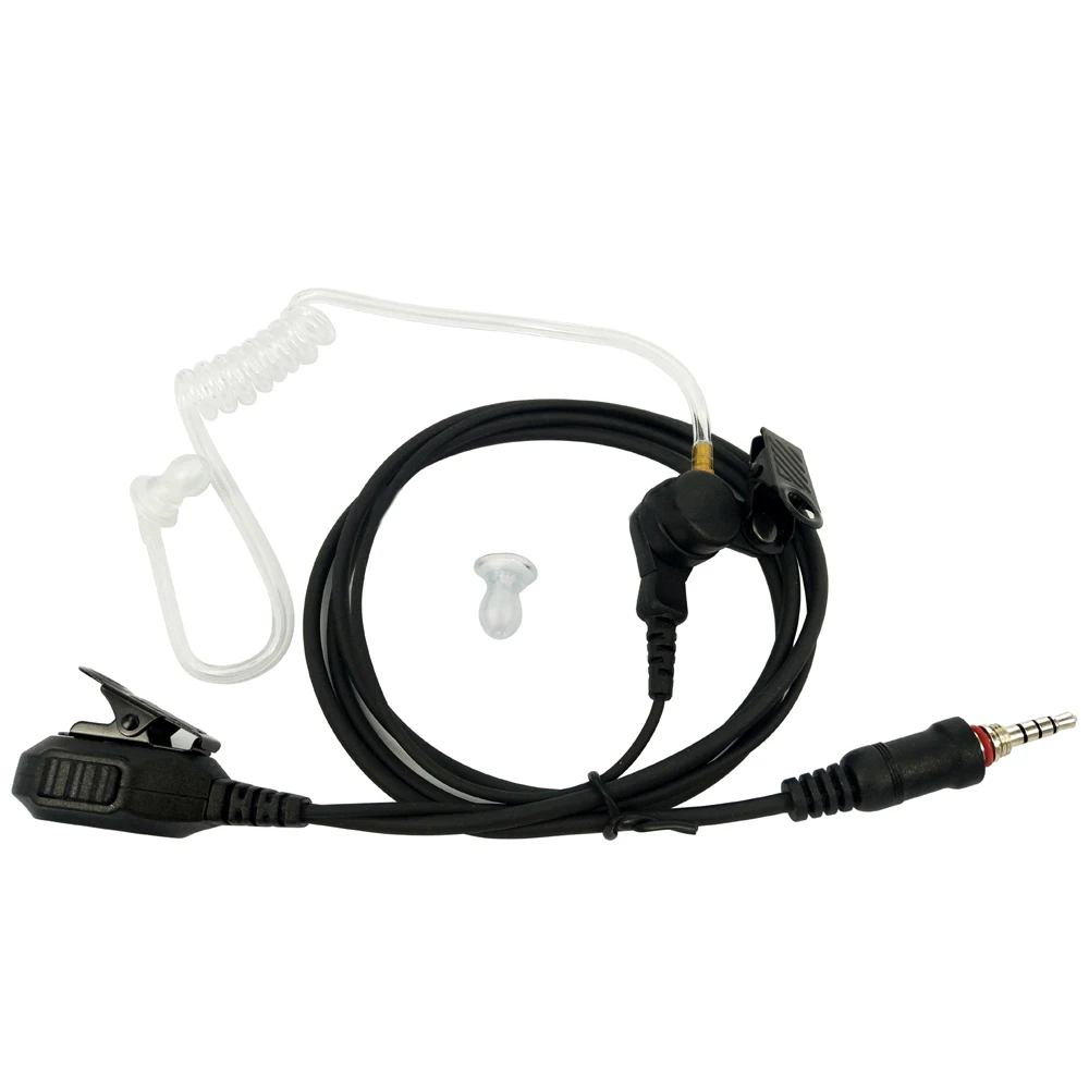 Гарнитура Air Tube функция PTT наушники для Yaesu Vertex VX 6R 7R VX6R VX7R FT 270 270R 127 двухстороннее