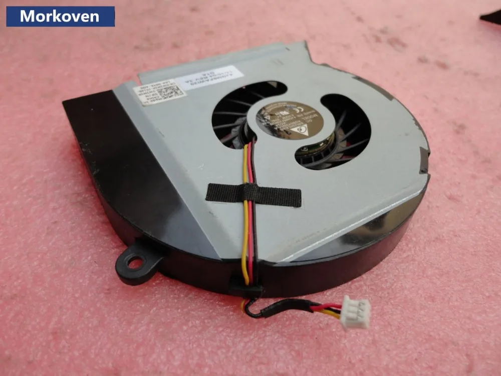Original CPU fan for Dell XPS 15 L501X L502X laptop cpu cooling cooler DFS601305FQ0T F98S 0W3M3P W3M3P KSB0705HA-A AC94 | Компьютеры и