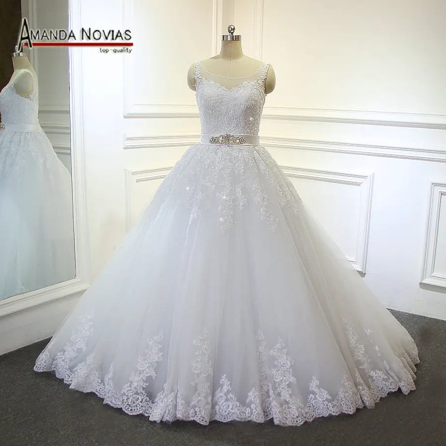 Свадебное Платье Аманда Novias кружевное бальное платье новинка 2019|ball gown wedding