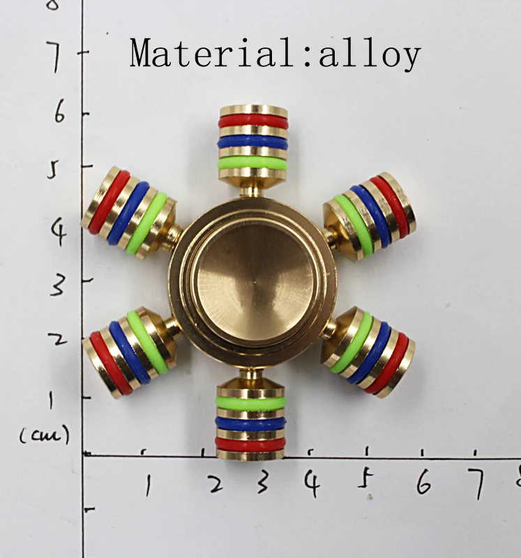 Ручной Непоседа палец Spinner шесть руку штурвала колесо обозрения гироскоп фокус