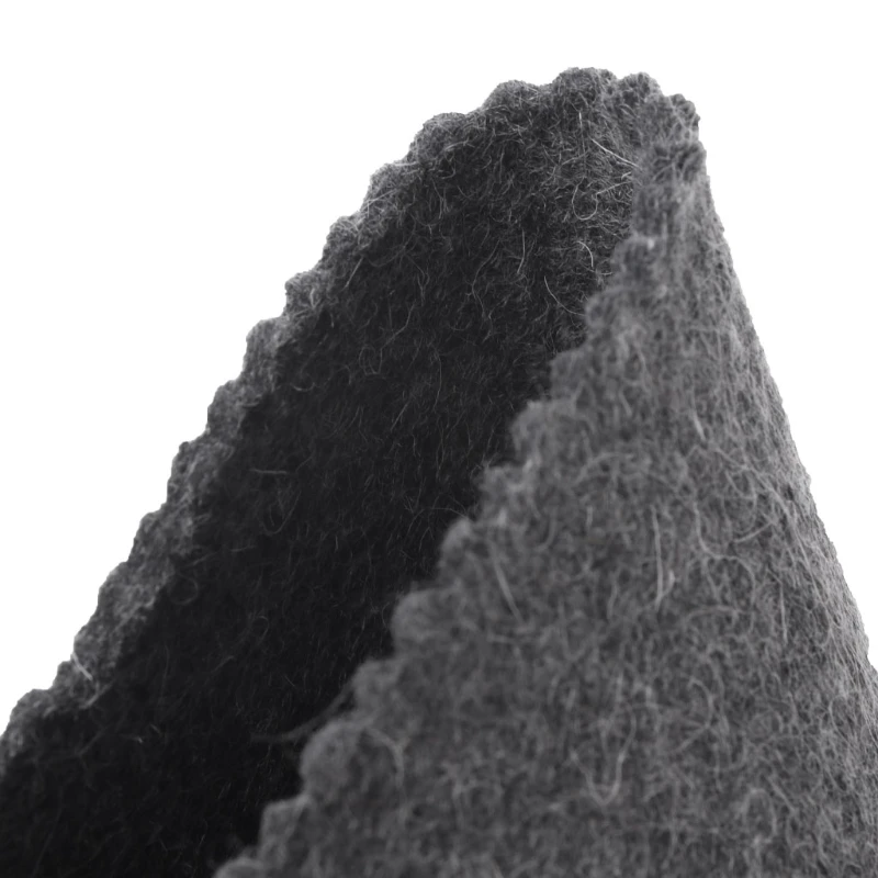 Темно серая сауна шерстяной войлок шапка с защитой от тепла русская банья