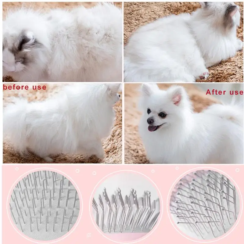 Космическая кошка расческа для животных чистая красота удаление волос щетка