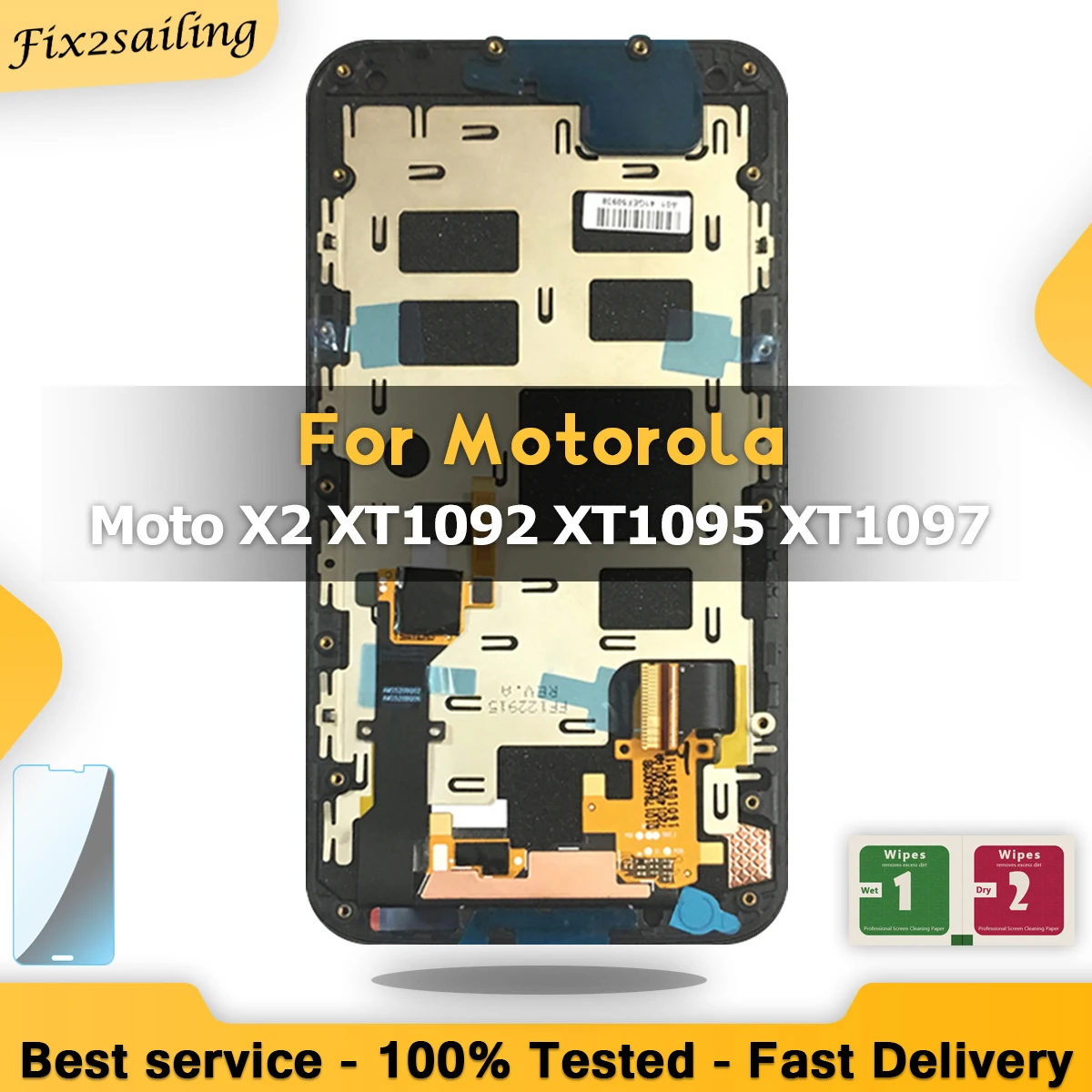 100% тест новый ЖК сенсорный дигитайзер экран + рамка в сборе для Moto X 1 XT1096 XT1095 XT1092