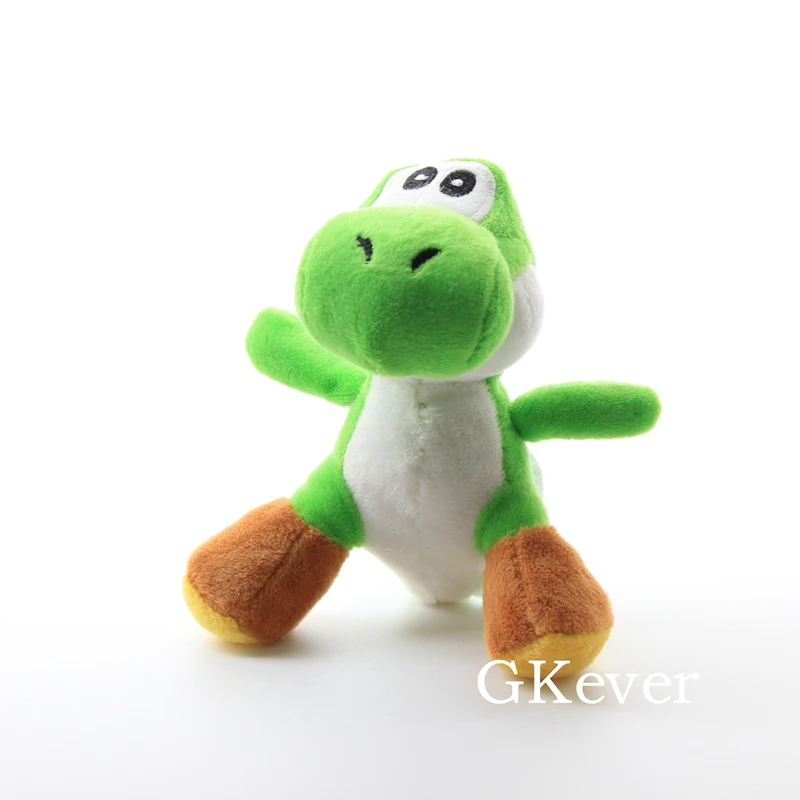 Супер Марио зеленый цвет yoshi Дракон Kawaii плюшевый брелок-подвеска мини мягкие куклы " 12 см