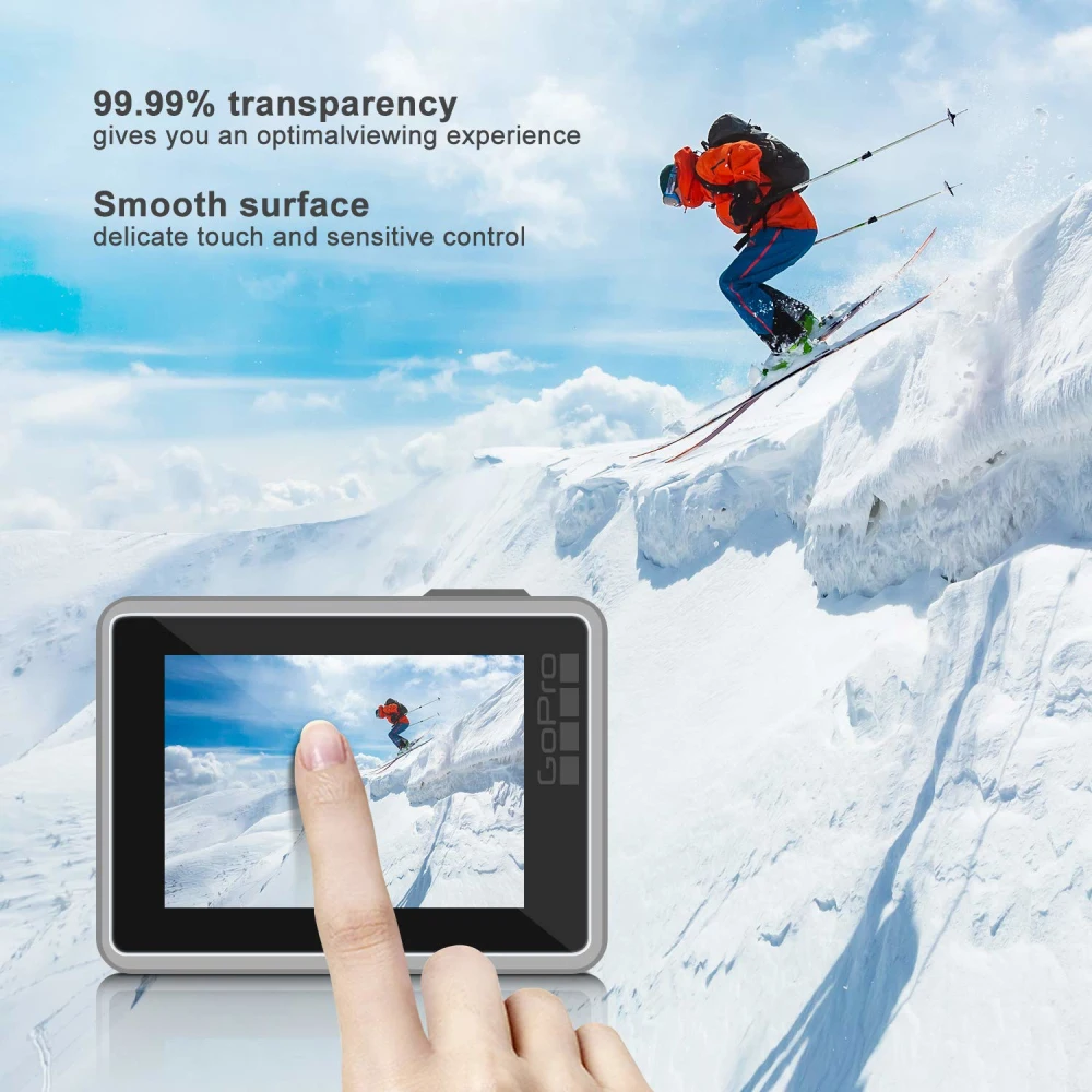 Защитная пленка для экрана Совместимость с GoPro Hero 7 2X ЖК экран закаленное стекло