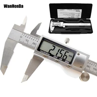 0 150mm stainless steel digital caliper measuring tools electronic digital vernier calipers metal measuring instrument 6 inch