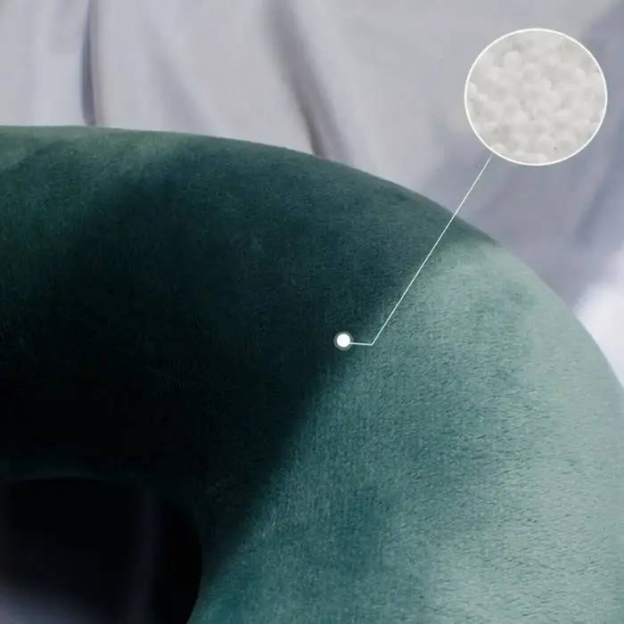 Memory Foam u-образный дорожная подушка для шеи поддержка подголовника держатель телефона Лучшая цена