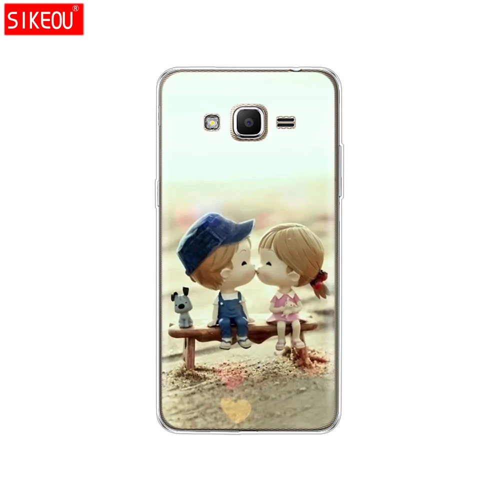 12088 Чехол из ТПУ для samsung Galaxy J2 Prime G532 SM-G532F, 5 дюймов, чехол, мягкий силиконовый чехол для samsung J2 Prime, чехол с котом и цветами - Цвет: 12088