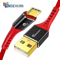 tiegem usb type c cable quick charge 4 0 qc 3 0 fast charging for xiaomi samsung huawei usbc data wire cord phone charger cables