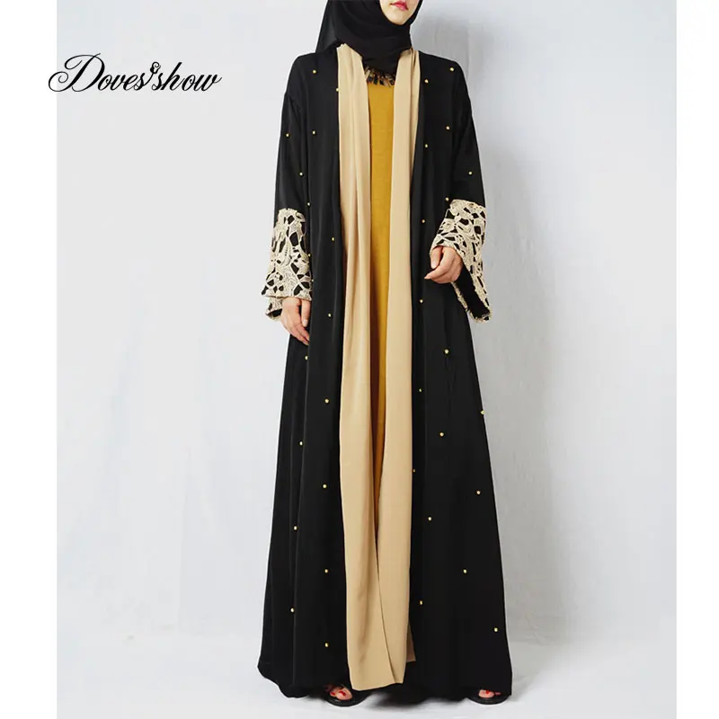 Модное мусульманское платье Abaya в Дубае мусульманская одежда для женщин Jilbab Djellaba