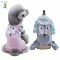 soft cotton dog t shirt cartoon big eyes pets clothes jumpsuits dogs short sleeves shirt for dogs puppy chihuahua pink green
