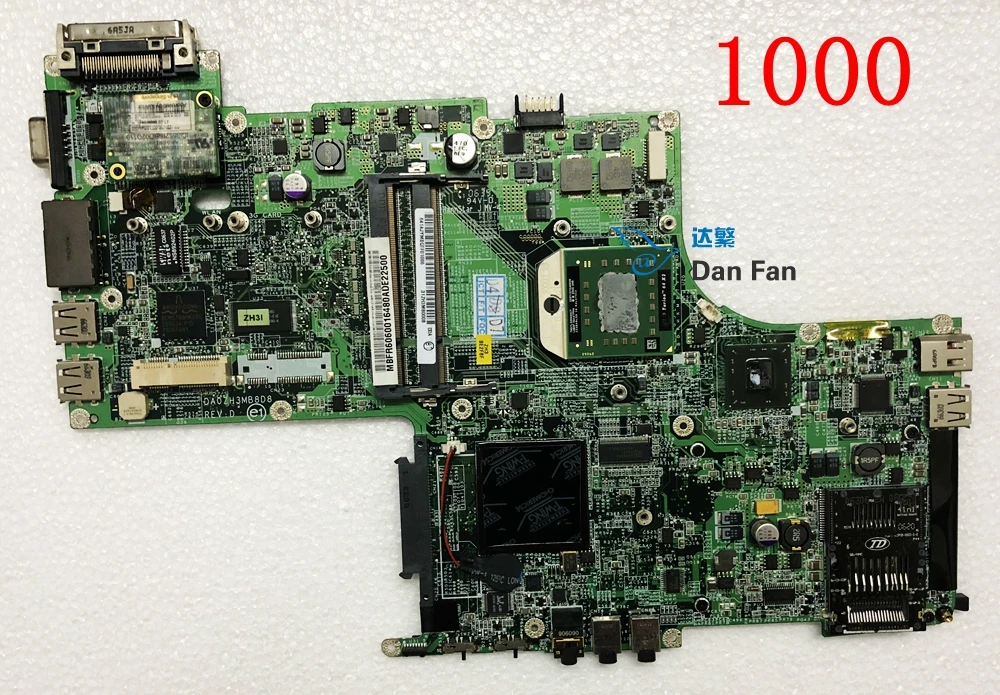 Материнская плата MBFR606001 для ноутбука ACER 1000 материнская DA0ZH3MB8D8 100% Полная