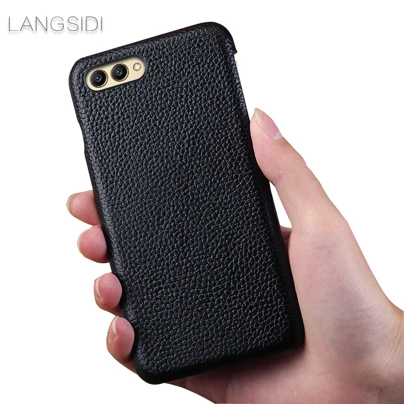 Wangcangli для huawei Wheat6 случае кожа коровы задняя крышка Личи текстуры чехол телефона |