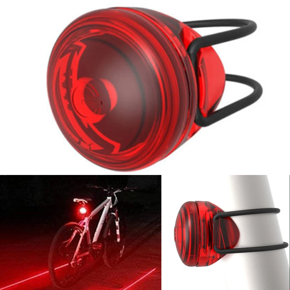 Предупреждение Съемная задние фонари Велоспорт Универсальный легкий ночной
