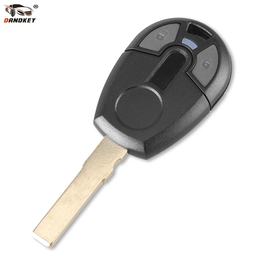 DANDKEY 10ps 2 Buttons Remote Car Key Shell Case For Fiat Transponder Blank Cover No Chip Fob With Logo | Автомобили и мотоциклы
