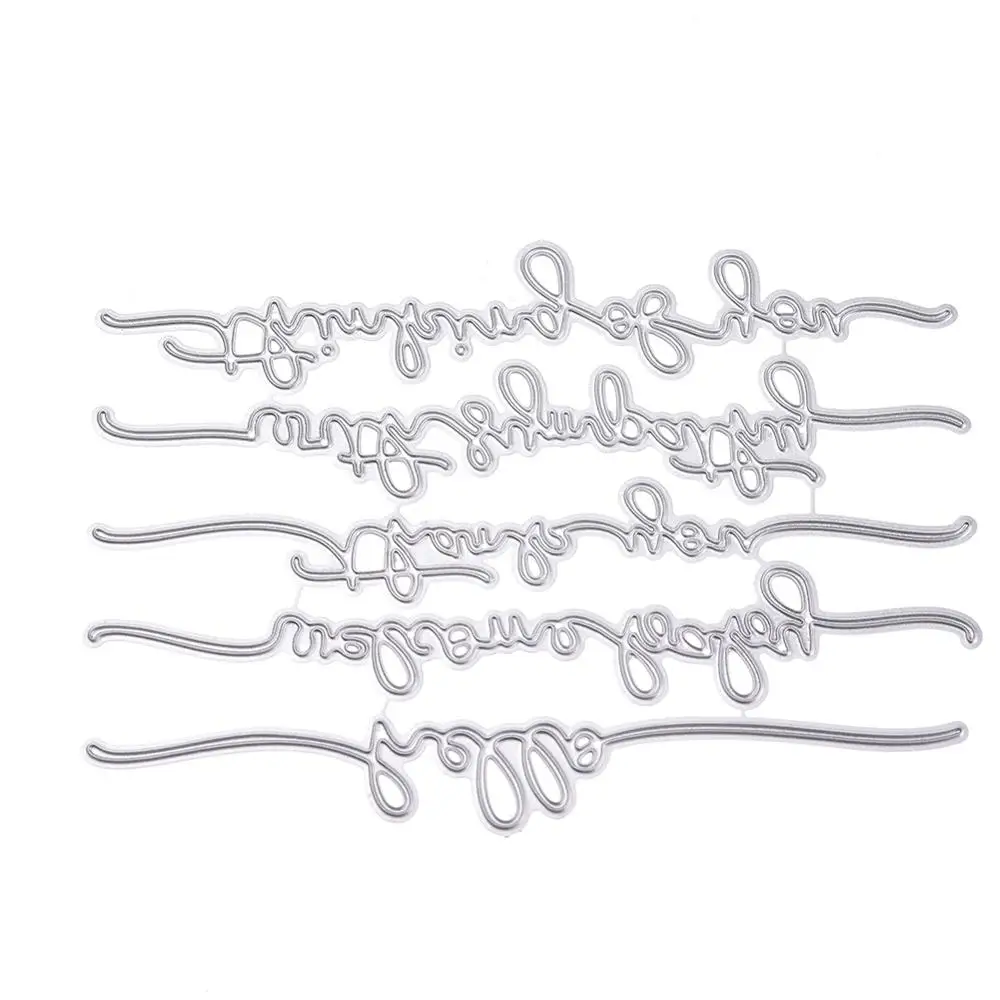 Металлические Вырубные штампы для скрапбукинга новые и изготовления карт DIY