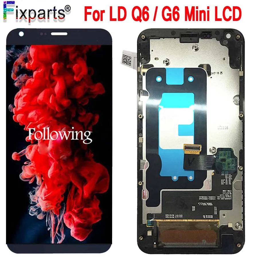 100% протестированный 5 &quotдля LG Q6 ЖК дисплей кодирующий преобразователь