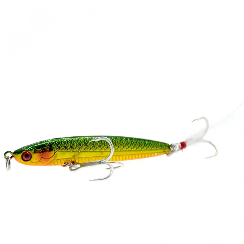 Рыболовная ложка для джиггинга железная свинцовая приманка пластина длинный