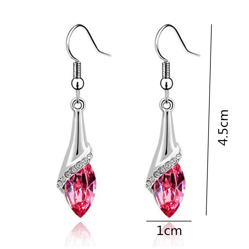 2019 самые горячие модные серьги-гвоздики женские Bijoux нежные висячие серьги из