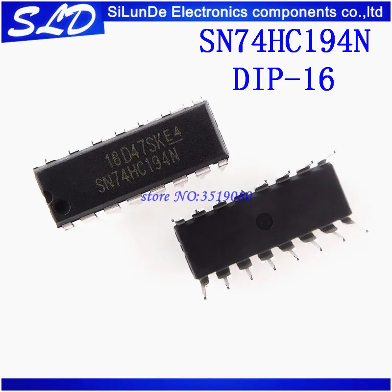 

Free Shipping 50pcs/lot 74HC194N SN74HC194N DIP-16 new and original in stock