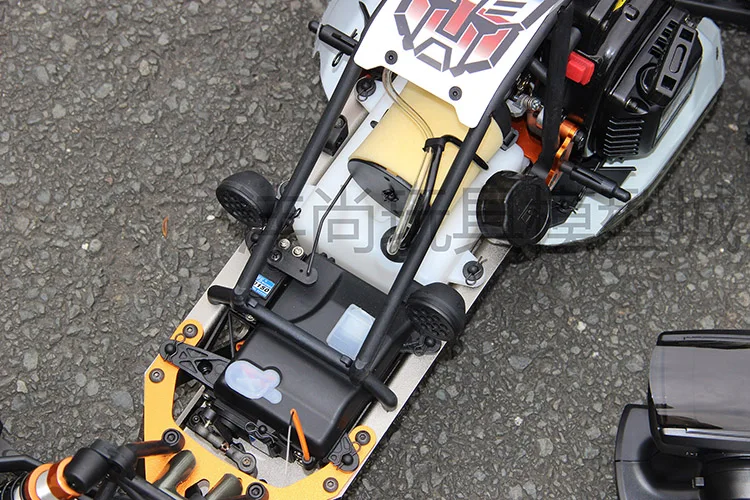 1:5 SY Baja 30.5cc 2T газовый двигатель все нейлон Чистый нейлон мощный RC baja автомобиль 2.G дистанционное управление