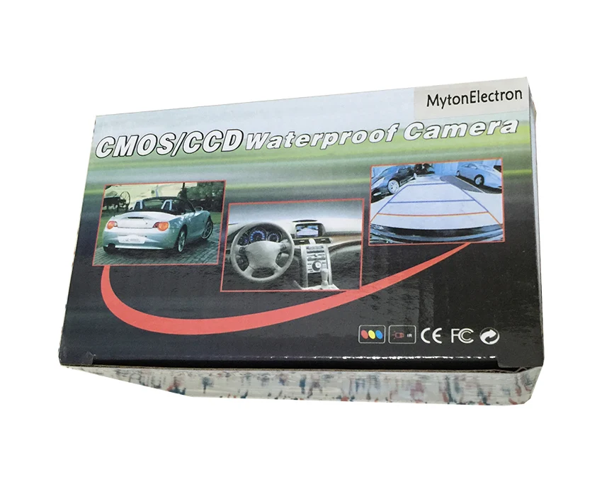 Универсальная автомобильная мини-камера заднего вида HD IP67 водонепроницаемая