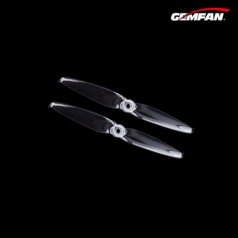 2 пар/лот Gemfan Flash 7042 7,0x4,2/6042 6,0x4,2 PC 2-Лопастной пропеллер 5 мм монтажное отверстие для RC FPV Racing Drone Multirotor - Цвет: 6042 Transparent