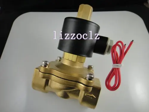 Электрический электромагнитный клапан N/O AC220V 3/4 &quotНормально открытый тип|solenoid
