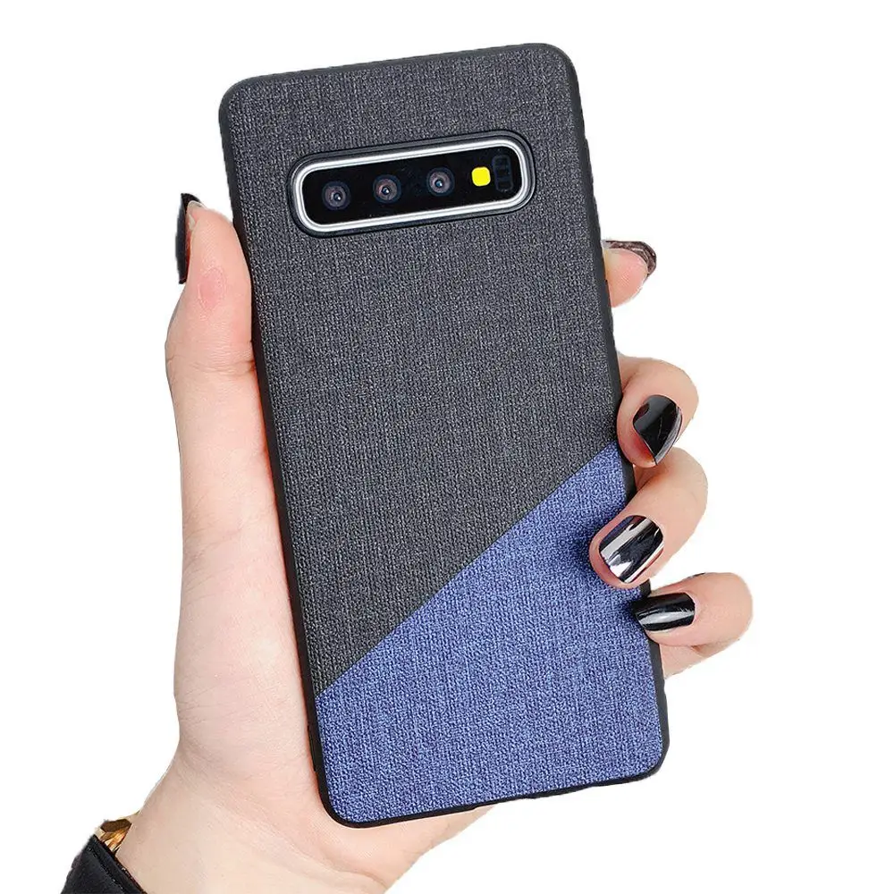KISSCASE тканевый чехол для Samsung J6 2018/J6 Plus 2018 S7 Edge S8 S9 S10 телефона A8 2018/A6 |