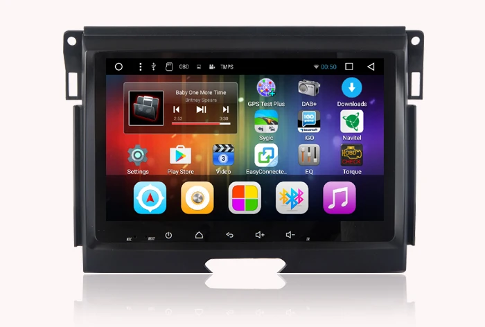 HD 1024X600 Android 8 1 автомобильный dvd плеер для Ford Everest Ranger t7 Foranger 2016 2017 2018 GPS навигация