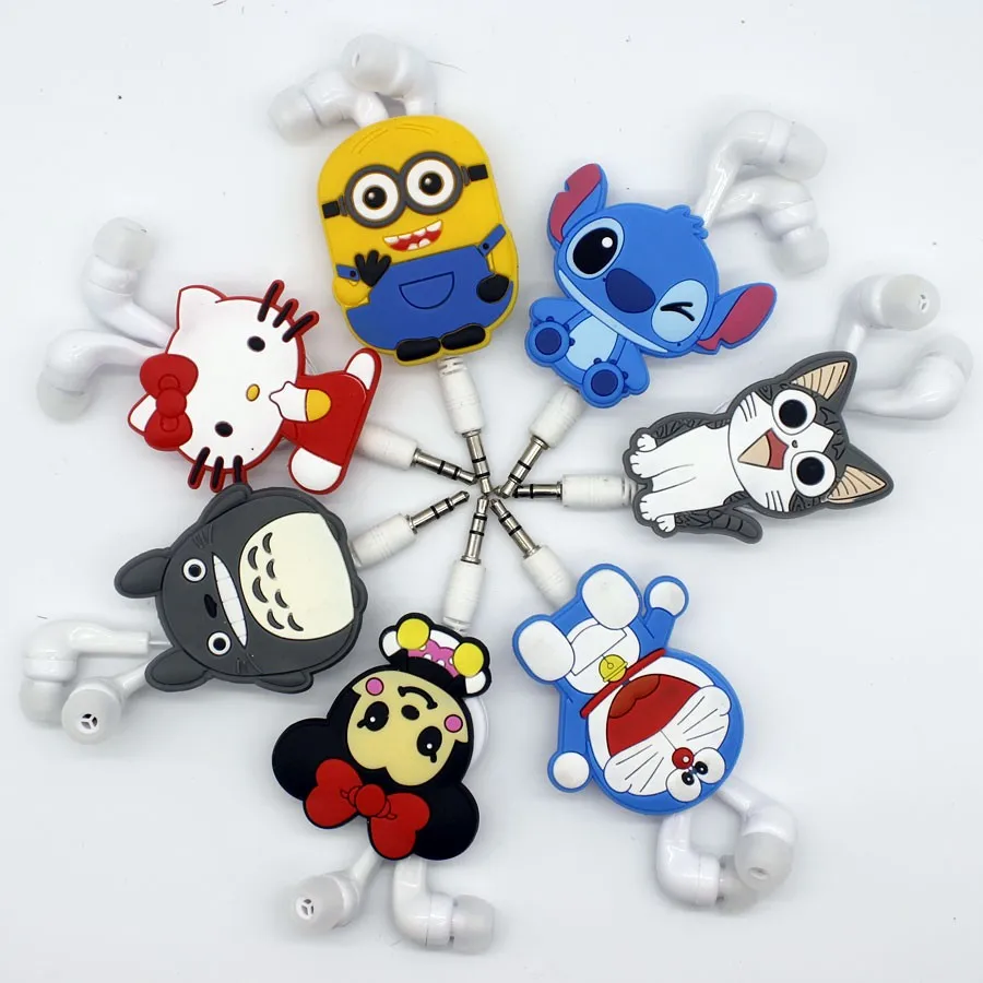 Хороший подарок Микки Маус 3 5 мм наушники мультфильм выдвижной для Samsung Xiaomi HTC MP3 MP4