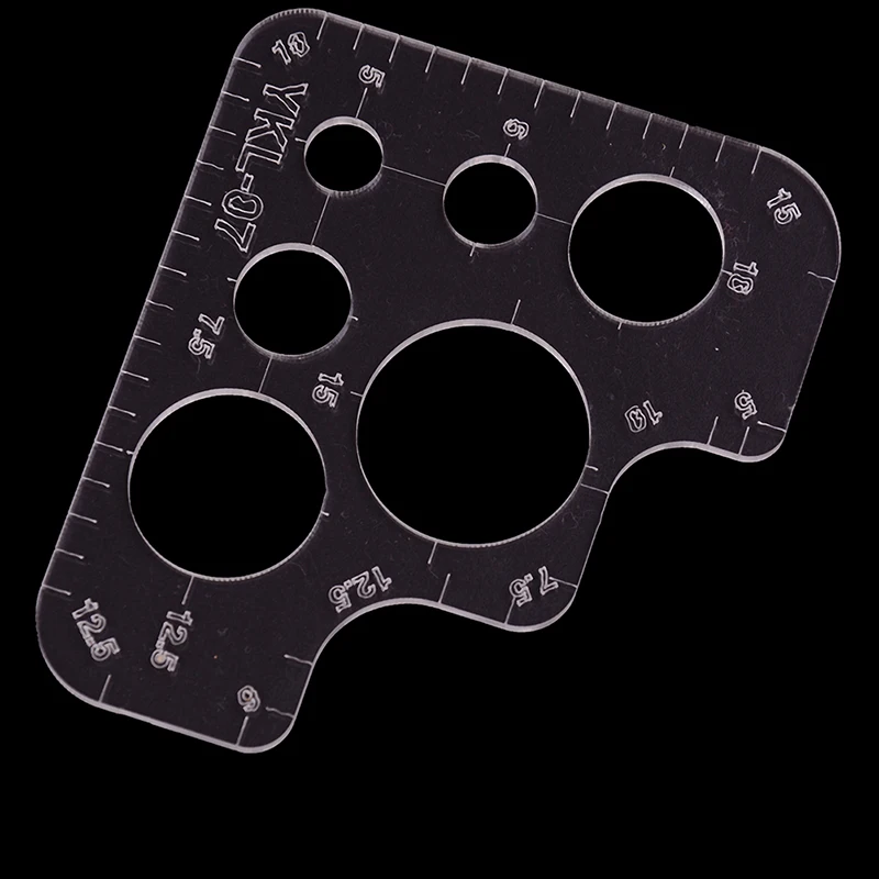 1 шт. Сделай Сам инструменты для работы с кожей R Rules закругленные углы