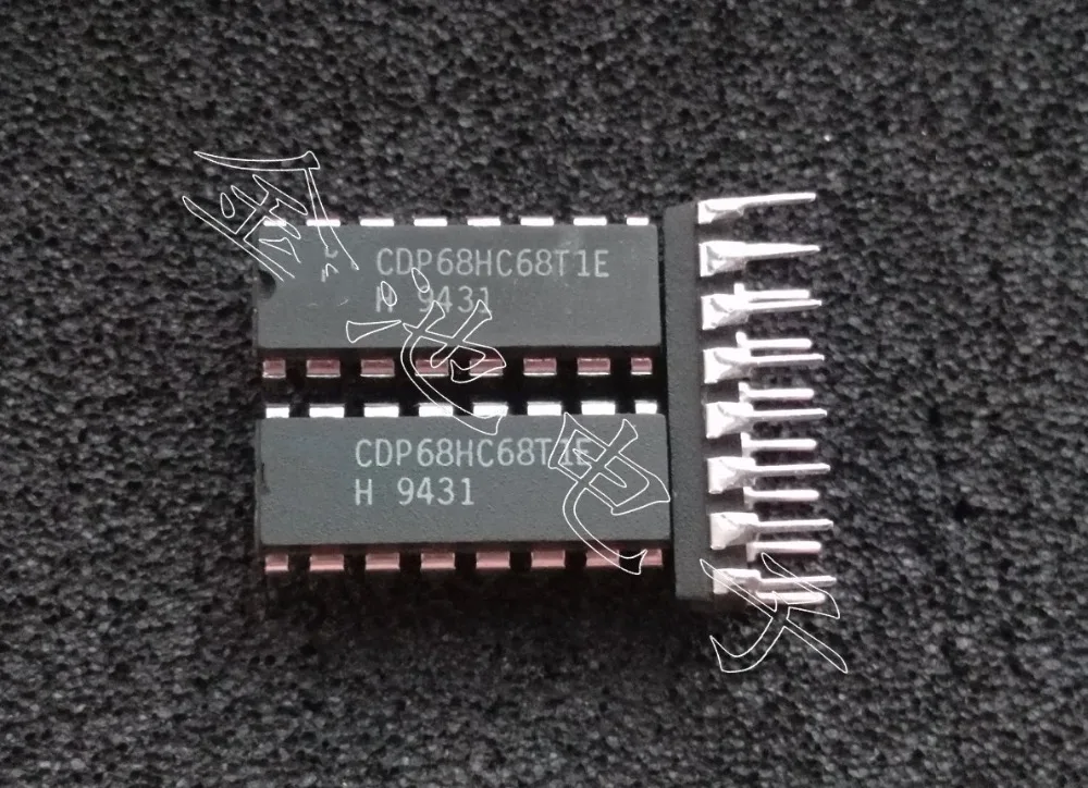 Бесплатная доставка 2 шт./лот CDP68HC68T1E IC RTC CLK/Календарь SPI 16 DIP часовые чипы в