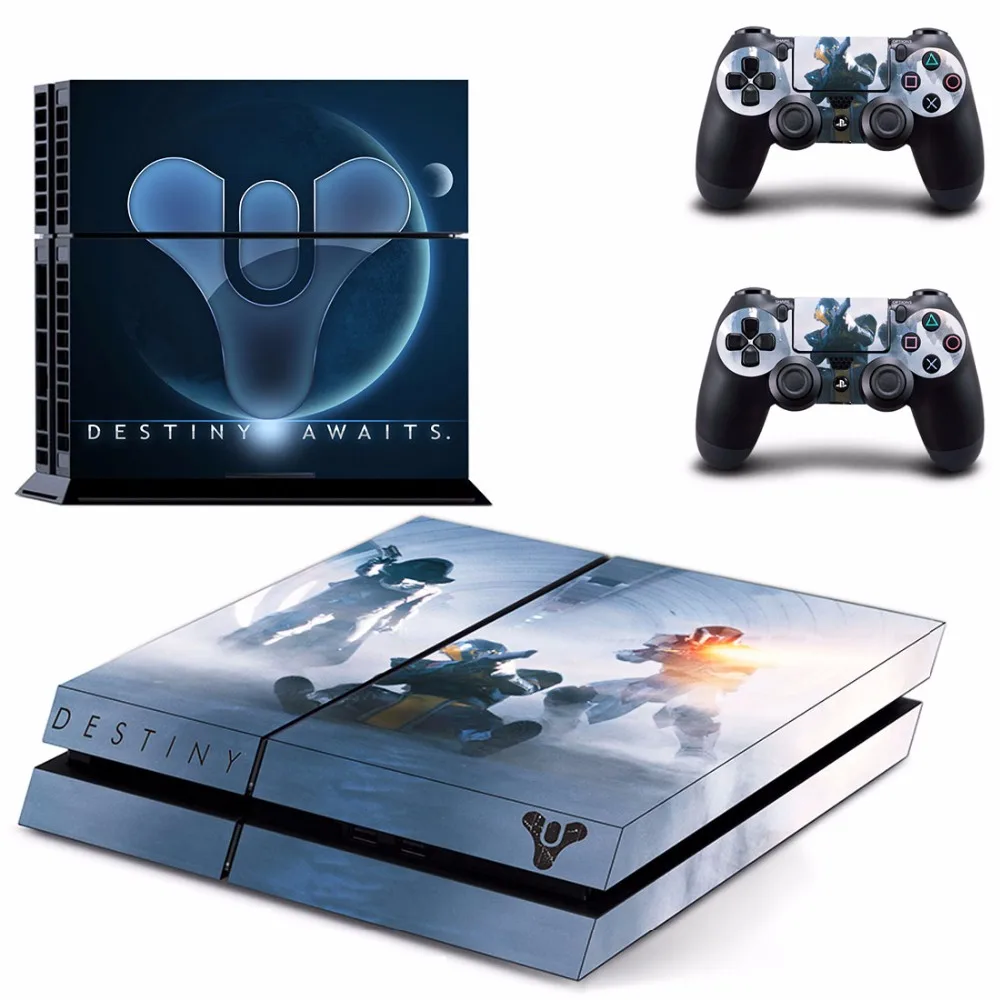 Виниловая наклейка на кожу PS4 для консоли Sony playstation 4 и двух контроллеров|stickers