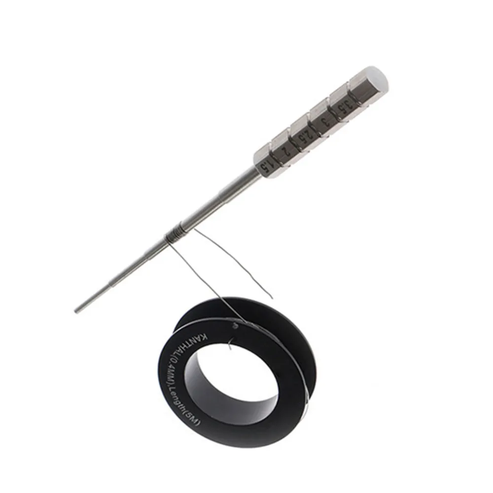 Высокое качество микро катушка джиг электронная Сигарета RDA атомайзер фитиль