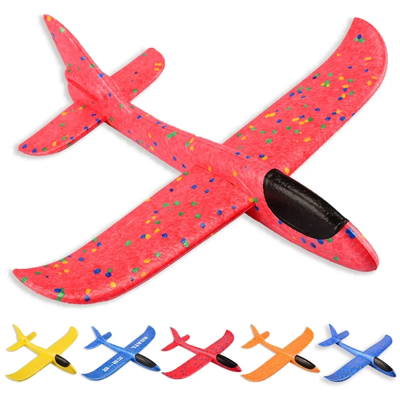 

2019 DIY Flying Glider Planes Toys Hand Throw For Children Foam Aeroplane Model Party Fillers Flying Glider Toys Game Plane