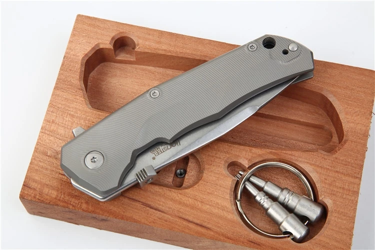 Lionsteel TRE M390 Титан ручка шарикоподшипник Тактический Flipper складной лагерь Открытый EDC инструмент кухонный нож